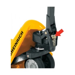 Hand pallet truck Jungheinrich AM 22 with quick lift - Special lowering valve for precise loads set down