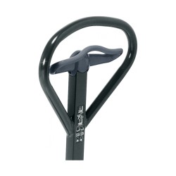 Ročni paletni viličar Jungheinrich AM 22 s hitrim dvigom - Ergonomska upravljalna ročica