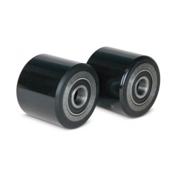 Hand pallet truck Ameise HPT A25 - Polyurethane fork rollers