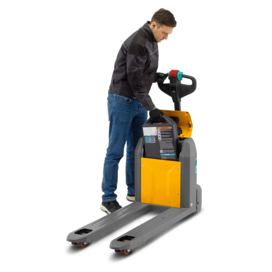 Jungheinrich AME 18: Changing battery