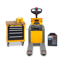 Jungheinrich AME 18: Battery and charger