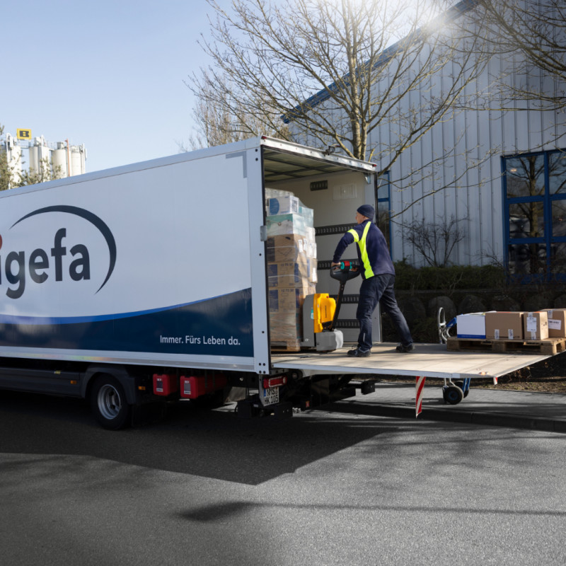 Jungheinrich AME 18: Usage on HGVs