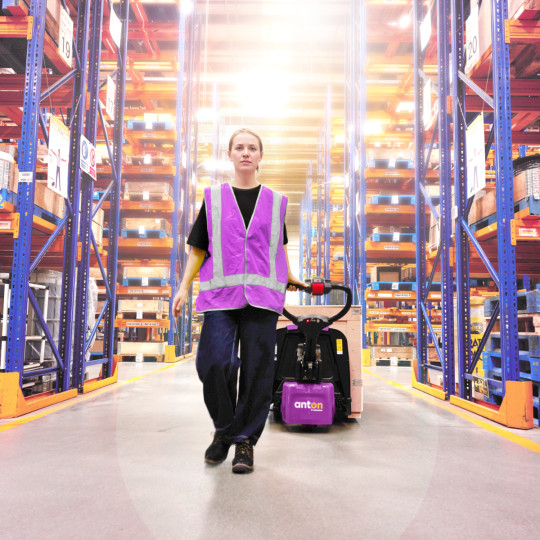 Electric pedestrian pallet truck | PTL 1.5 | 685 x 1150 mm | AntOn by Jungheinrich