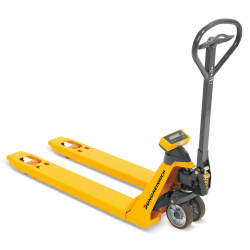 Hand pallet truck with integrated weighing scale Jungheinrich AMW 22 (2,2t capacity), forks 1150 mm