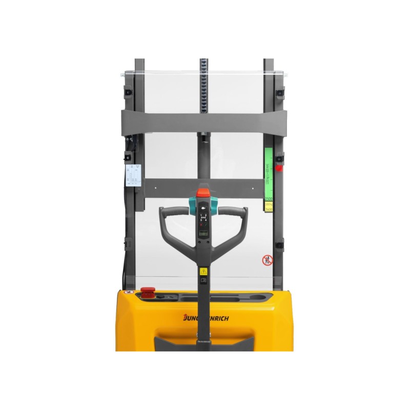 AMC 12z Li-ion - Coloured marking attached to the mast provides visual support in reading residual capacity