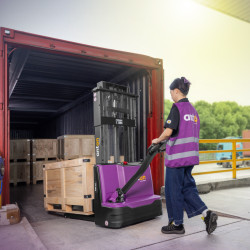 Electric stacker truck PSM 1.2 Li-ion: Use case