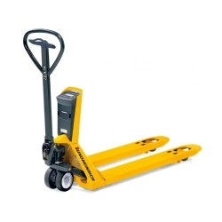 Hand pallet truck with integrated professional weighing scale Jungheinrich AM 22 (2,2t capacity), forks 1150 mm