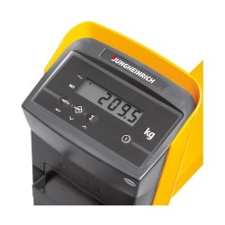 Hand pallet truck with integrated professional weighing scale Jungheinrich AM 22 - Display and Keypad for weighing scale