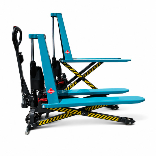 Ameise PTM 1.0, capacity 1000 kg, with electric scissor lift