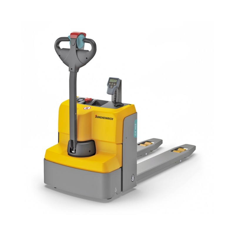 Jungheinrich EJE M15W Li-ion - Electric pallet truck with integrated weighing scale and Li-ion battery