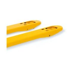 Hand pallet truck Jungheinrich Am 22 with 2400 mm forks - Rounded fork tips