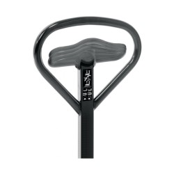 Hand pallet truck Jungheinrich Am 22 with 2400 mm forks - Ergonomic tiller handle