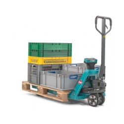 Ročni paletni viličar Ameise PTM 2.0 z integrirano tehtnico