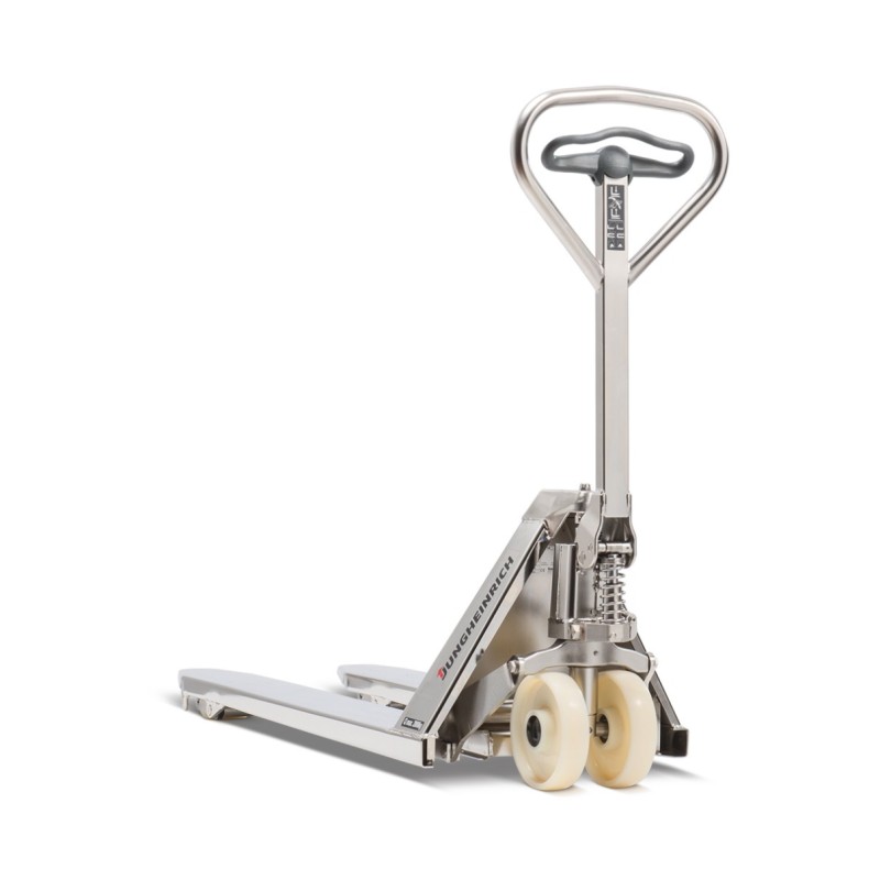 Jungheinrich AM I20 ročni paletni viličar iz nerjavnega jekla, nosilnost 2000 kg, dolžina vilic 1140 mm