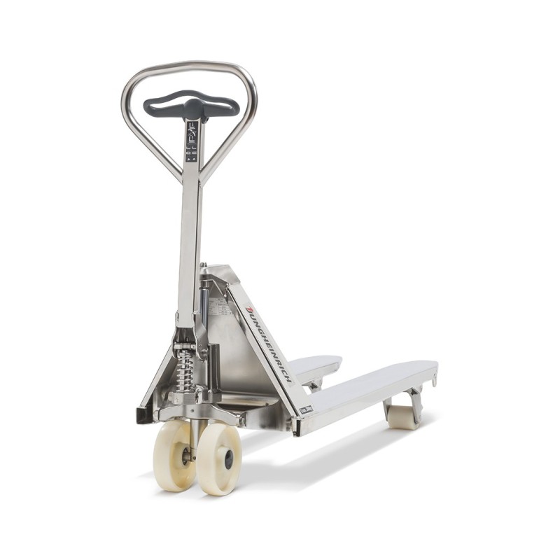 Jungheinrich AM I20 ročni paletni viličar iz nerjavnega jekla, nosilnost 2000 kg, dolžina vilic 1140 mm